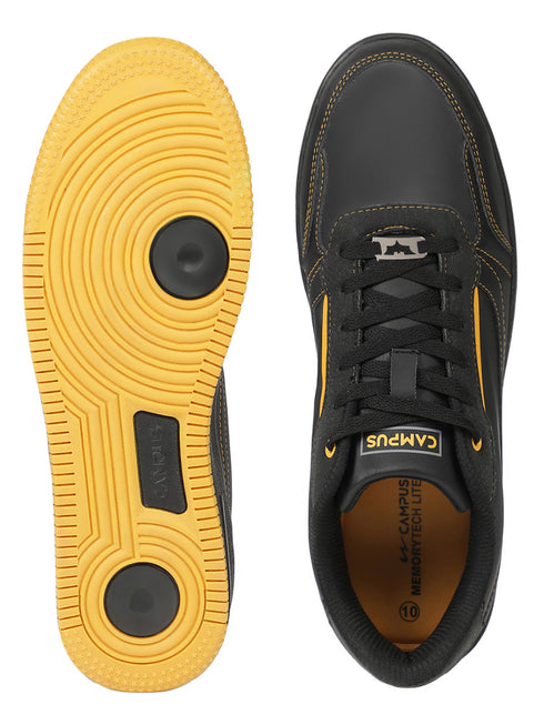 GOTHAM Black Men's Sneakers